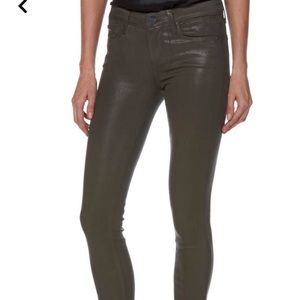 Paige Hoxton Ankle Coated Jeans